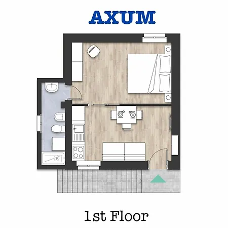 Apartamento Habesha Flats - A Quiet Retreat Just Steps From The Metro M1